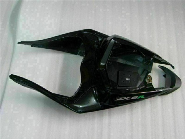 Schwarz Grün 09-12 Kawasaki ZX6R Motorrad Vollverkleidung Schwarz Grün 09-12 Kawasaki ZX6R Motorrad Vollverkleidung