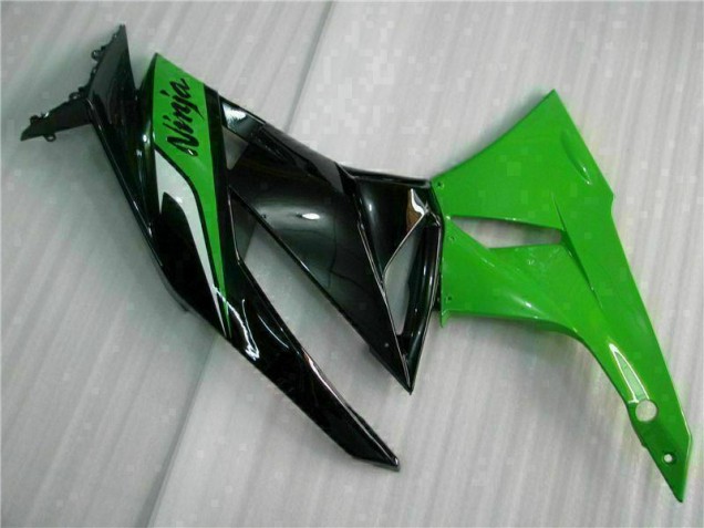 Schwarz Grün 09-12 Kawasaki ZX6R Motorrad Vollverkleidung Schwarz Grün 09-12 Kawasaki ZX6R Motorrad Vollverkleidung