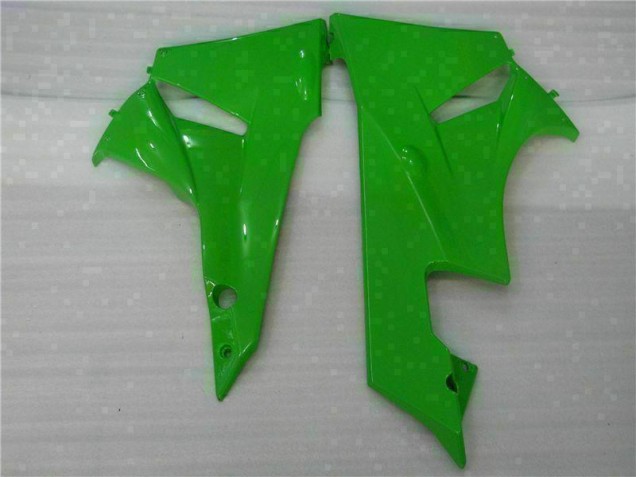 Schwarz Grün 09-12 Kawasaki ZX6R Motorrad Vollverkleidung Schwarz Grün 09-12 Kawasaki ZX6R Motorrad Vollverkleidung