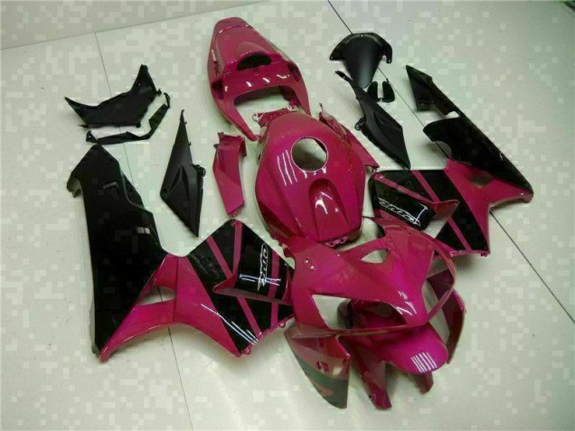 Schwarz Lila 05-06 Honda CBR600RR Motorrad Verkleidung Schwarz Lila 05-06 Honda CBR600RR Motorrad Verkleidung