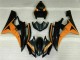 Schwarz Orange 06-07 Yamaha YZF R6 Motorrad Verkleidung Schwarz Orange 06-07 Yamaha YZF R6 Motorrad Verkleidung