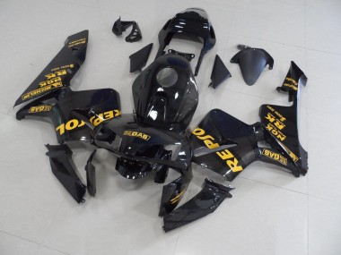 Schwarz Repsol 03-04 Honda CBR600RR Motorrad Verkleidung