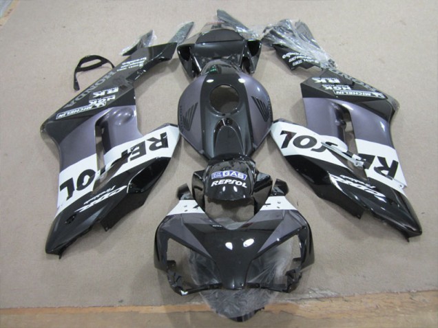 Schwarz Repsol 04-05 Honda CBR1000RR Motorrad Verkleidung Schwarz Repsol 04-05 Honda CBR1000RR Motorrad Verkleidung