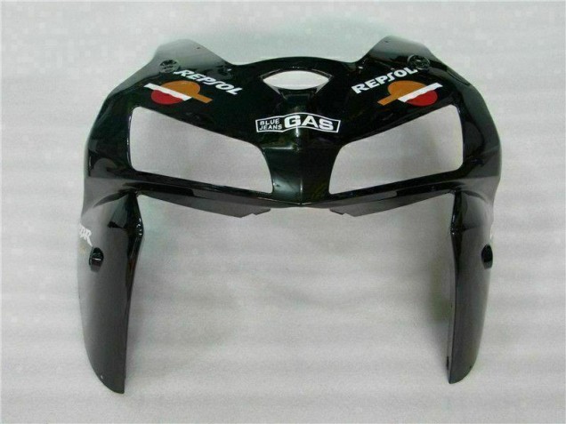 Schwarz Repsol 05-06 Honda CBR600RR Motorrad Verkleidung