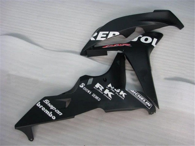 Schwarz Repsol 07-08 Honda CBR600RR Motorrad Verkleidung Schwarz Repsol 07-08 Honda CBR600RR Motorrad Verkleidung
