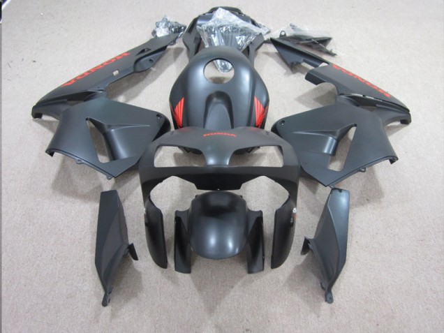 Schwarz Rot 03-04 Honda CBR600RR Motorrad Verkleidung