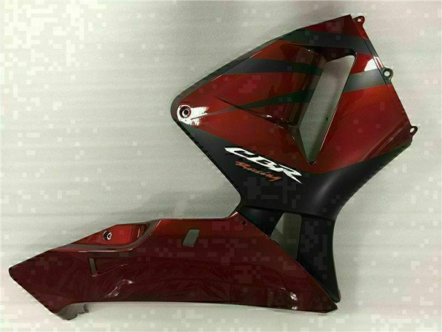 Schwarz Rot 03-04 Honda CBR600RR Motorrad Verkleidungen Schwarz Rot 03-04 Honda CBR600RR Motorrad Verkleidungen