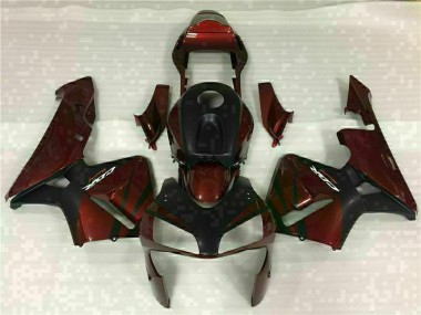 Schwarz Rot 03-04 Honda CBR600RR Motorrad Verkleidungen