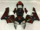 Schwarz Rot 03-04 Honda CBR600RR Motorrad Verkleidungen Schwarz Rot 03-04 Honda CBR600RR Motorrad Verkleidungen