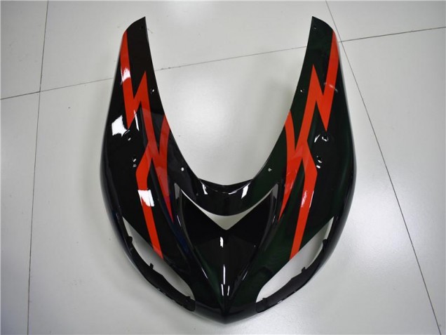 Schwarz Rot 06-07 Kawasaki ZX10R Motorrad Verkleidung Schwarz Rot 06-07 Kawasaki ZX10R Motorrad Verkleidung
