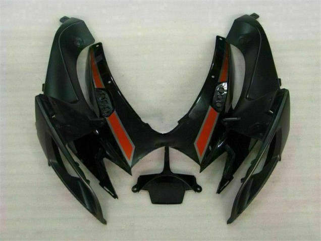 Schwarz Rot 06-07 Suzuki GSXR 600/750 Motorrad Vollverkleidung