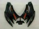 Schwarz Rot 06-07 Suzuki GSXR 600/750 Motorrad Vollverkleidung