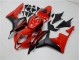 Schwarz Rot 07-08 Honda CBR600RR Motorrad Vollverkleidung Schwarz Rot 07-08 Honda CBR600RR Motorrad Vollverkleidung