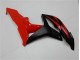 Schwarz Rot 07-08 Honda CBR600RR Motorrad Vollverkleidung Schwarz Rot 07-08 Honda CBR600RR Motorrad Vollverkleidung