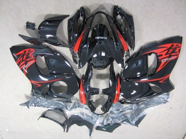 Schwarz Rot 08-19 Suzuki GSXR 1300 Hayabusa Motorrad Vollverkleidung