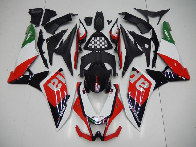 Schwarz Rot 09-15 Aprilia RSV4 Motorrad Verkleidungen Schwarz Rot 09-15 Aprilia RSV4 Motorrad Verkleidungen