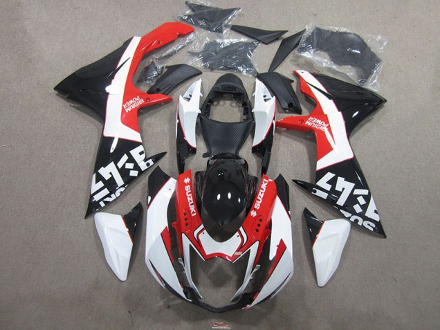 Schwarz Rot 11-21 Suzuki GSXR 750 Motorrad Verkleidung Schwarz Rot 11-21 Suzuki GSXR 750 Motorrad Verkleidung