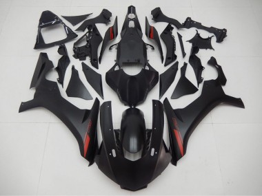 Schwarz Rot 15-19 Yamaha YZF R1 Motorrad Verkleidung