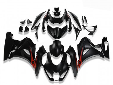Schwarz Rot 17-21 Suzuki GSXR 1000 Motorrad Verkleidung