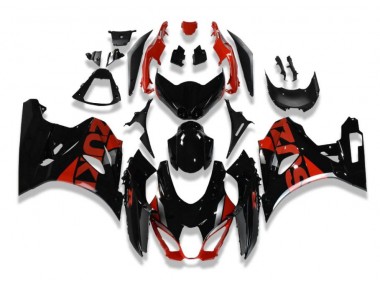 Schwarz Rot 17-21 Suzuki GSXR 1000 Motorrad Verkleidungen
