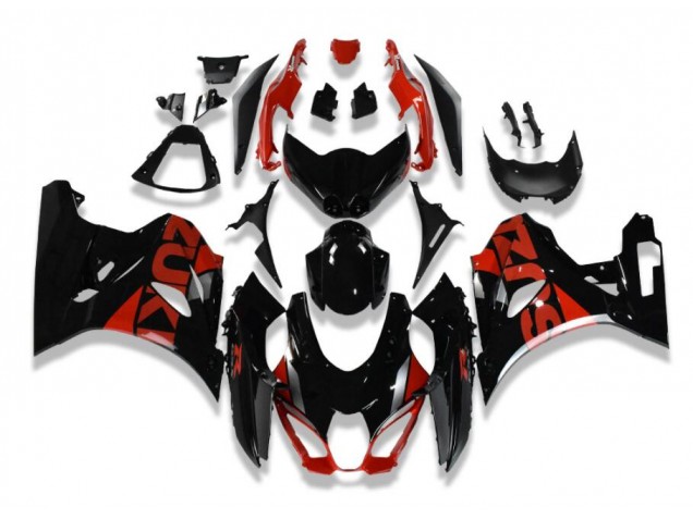 Schwarz Rot 17-21 Suzuki GSXR 1000 Motorrad Verkleidungen Schwarz Rot 17-21 Suzuki GSXR 1000 Motorrad Verkleidungen