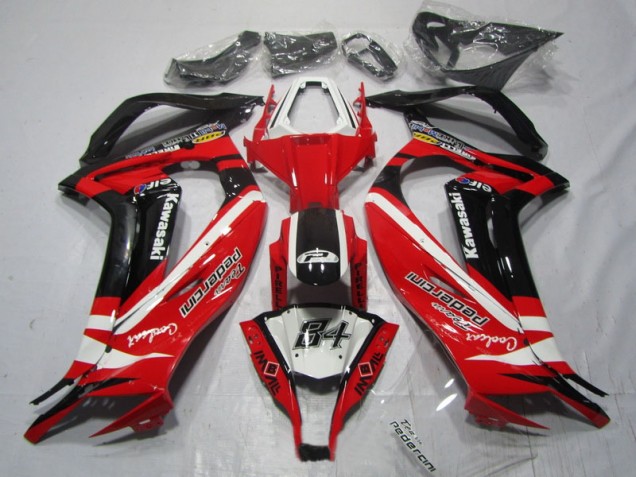 Schwarz Rot 84 11-15 Kawasaki ZX10R Motorrad Verkleidung Schwarz Rot 84 11-15 Kawasaki ZX10R Motorrad Verkleidung