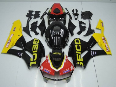 Schwarz Rot HRC 12-16 Honda CBR1000RR Motorrad Verkleidung