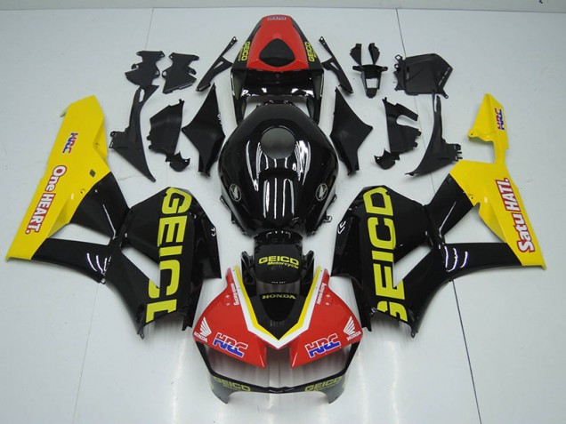 Schwarz Rot HRC 12-16 Honda CBR1000RR Motorrad Verkleidung Schwarz Rot HRC 12-16 Honda CBR1000RR Motorrad Verkleidung