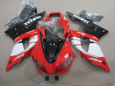 Schwarz Rot Weiß Aufkleber 98-99 Yamaha YZF R1 Motorrad Verkleidung