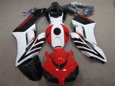 Schwarz Rote Weiß 04-05 Honda CBR1000RR Motorrad Verkleidung