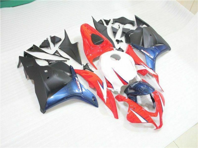 Schwarz Rote Weiß 09-12 Honda CBR600RR Motorrad Verkleidungen Schwarz Rote Weiß 09-12 Honda CBR600RR Motorrad Verkleidungen
