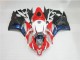 Schwarz Rote Weiß 09-12 Honda CBR600RR Motorrad Verkleidungen Schwarz Rote Weiß 09-12 Honda CBR600RR Motorrad Verkleidungen