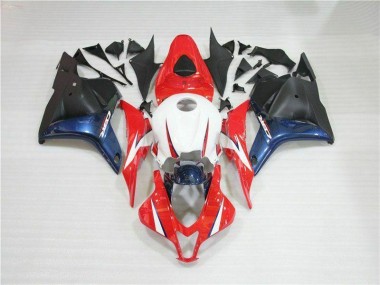 Schwarz Rote Weiß 09-12 Honda CBR600RR Motorrad Verkleidungen