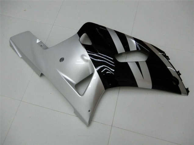 Schwarz Silber 01-03 Suzuki GSXR 600/750 Motorrad Verkleidung Schwarz Silber 01-03 Suzuki GSXR 600/750 Motorrad Verkleidung