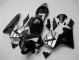 Schwarz Silber 03-04 Honda CBR600RR Motorrad Verkleidung Schwarz Silber 03-04 Honda CBR600RR Motorrad Verkleidung