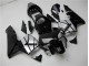 Schwarz Silber 03-04 Honda CBR600RR Motorrad Verkleidung Schwarz Silber 03-04 Honda CBR600RR Motorrad Verkleidung