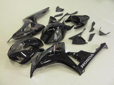 Schwarz Silber 06-07 Honda CBR1000RR Motorrad Verkleidung