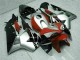 Schwarz Silber Rot 05-06 Honda CBR600RR Motorrad Verkleidung Schwarz Silber Rot 05-06 Honda CBR600RR Motorrad Verkleidung