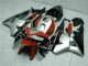 Schwarz Silber Rot 05-06 Honda CBR600RR Motorrad Verkleidung Schwarz Silber Rot 05-06 Honda CBR600RR Motorrad Verkleidung