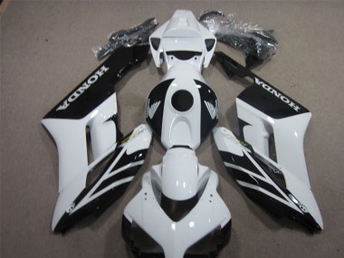 Schwarz Weiß 04-05 Honda CBR1000RR Motorrad Vollverkleidung