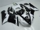 Schwarz Weiß 05-06 Kawasaki ZX6R Motorrad Verkleidung Schwarz Weiß 05-06 Kawasaki ZX6R Motorrad Verkleidung