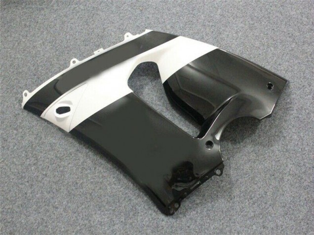 Schwarz Weiß 05-06 Kawasaki ZX6R Motorrad Verkleidungen Schwarz Weiß 05-06 Kawasaki ZX6R Motorrad Verkleidungen