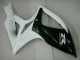 Schwarz Weiß 06-07 Suzuki GSXR 600/750 Motorrad Verkleidung Schwarz Weiß 06-07 Suzuki GSXR 600/750 Motorrad Verkleidung