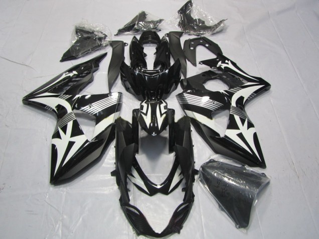 Schwarz Weiß 09-16 Suzuki GSXR 1000 Motorrad Verkleidung Schwarz Weiß 09-16 Suzuki GSXR 1000 Motorrad Verkleidung