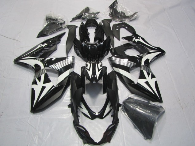 Schwarz Weiß 09-16 Suzuki GSXR 1000 Motorrad Verkleidungen Schwarz Weiß 09-16 Suzuki GSXR 1000 Motorrad Verkleidungen