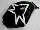 Schwarz Weiß 11 03-04 Honda CBR600RR Motorrad Verkleidung Schwarz Weiß 11 03-04 Honda CBR600RR Motorrad Verkleidung
