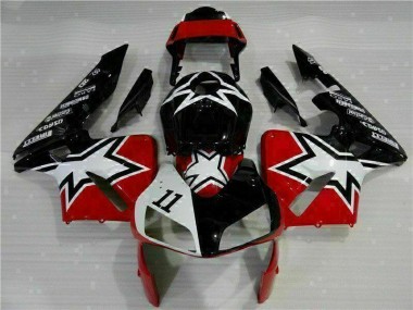 Schwarz Weiß 11 03-04 Honda CBR600RR Motorrad Verkleidung