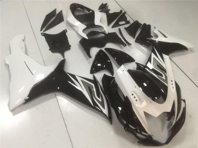 Schwarz Weiß 11-21 Suzuki GSXR 600/750 Motorrad Vollverkleidung Schwarz Weiß 11-21 Suzuki GSXR 600/750 Motorrad Vollverkleidung