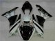 Schwarz Weiß 3M Touch4 09-12 Kawasaki ZX6R Motorrad Verkleidungen Schwarz Weiß 3M Touch4 09-12 Kawasaki ZX6R Motorrad Verkleidungen