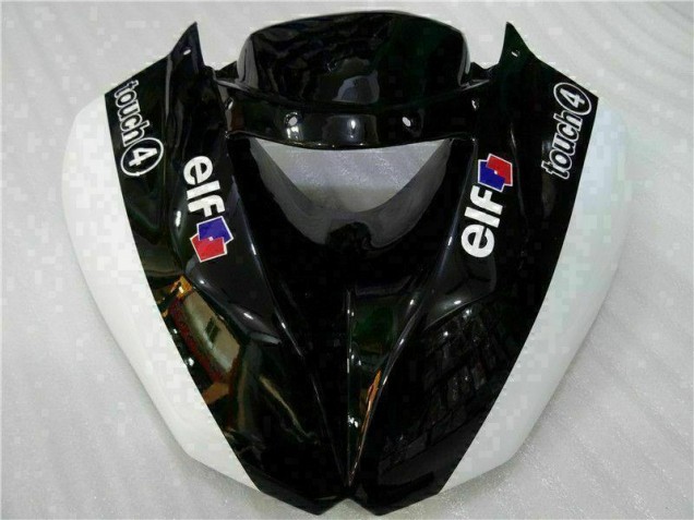 Schwarz Weiß 3M Touch4 09-12 Kawasaki ZX6R Motorrad Verkleidungen Schwarz Weiß 3M Touch4 09-12 Kawasaki ZX6R Motorrad Verkleidungen
